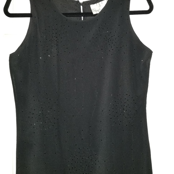 S Black beaded chiffon dress: South Beach Fashions - Picture 4 of 7